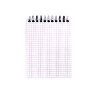 BLOC NOTES 13.5X21 160P 80G POINT DE MIRE 5X5 SPIRAL A5