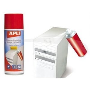 BOMBE MOUSSE NETTOYAGE 400ML APLI 11300